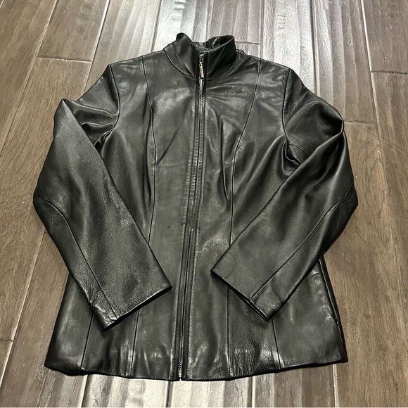 NY & CO REAL leather jacket - Picture 2 of 9